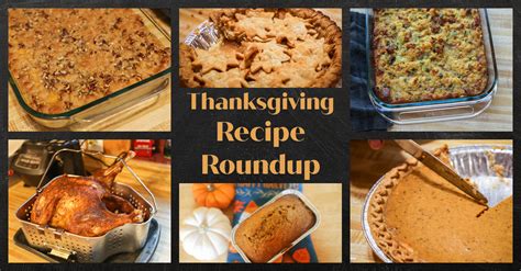 Thanksgiving Recipe Round Up A Camera And A Cookbook