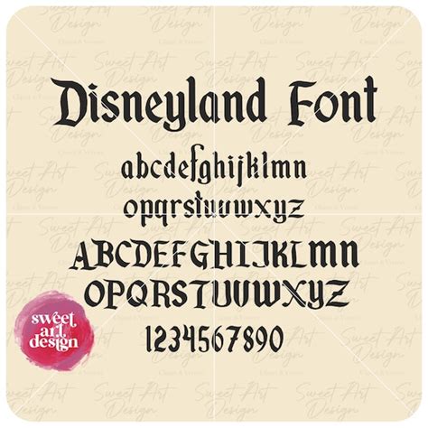 Disneyland Alphabet Svg Disneyland Font Svg Letters Svg Etsy Uk