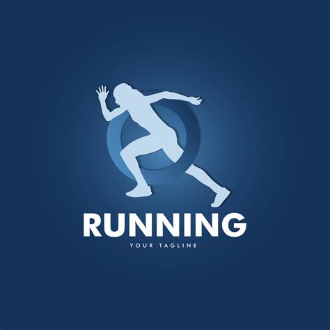 Running Logo Sports Silueta Girl Sports 12463440 Vector En Vecteezy