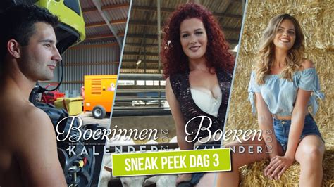 Sneak Peek Boeren And Boerinnen Kalender 2021 Fotoshoot Dag 3 Youtube