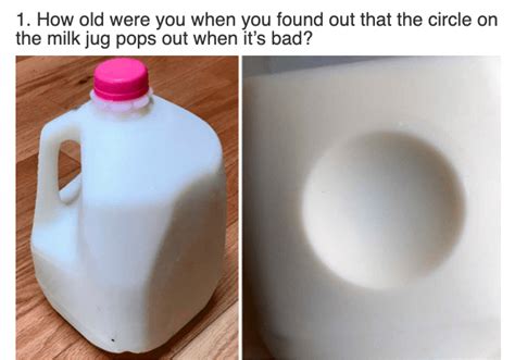 Heres Why Milk Jugs Have Those Inverted Circles