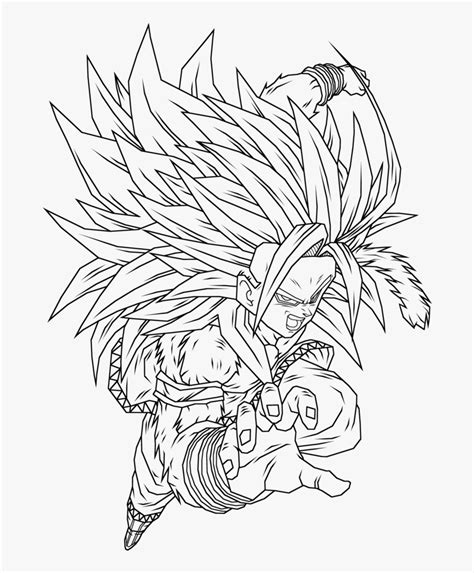 Goku Super Saiyan 5 Coloring Pages