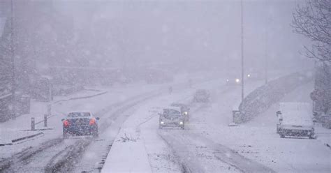 Uk Weather Recap Heavy Snow Ice And Thunderstorms Cause Travel Chaos