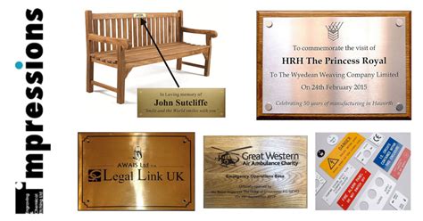 Plaques Engraved Brass Or Stainless Steel Commemorative Plaques
