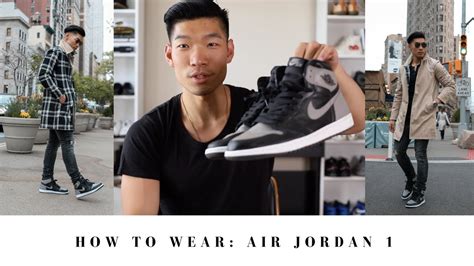 How To Wear Air Jordan 1 Tailored Street Style Mens Spring 2018