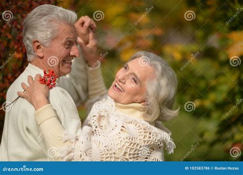Caucasian Senior Couple Dancing Stock Photo Image Of Aged Mature