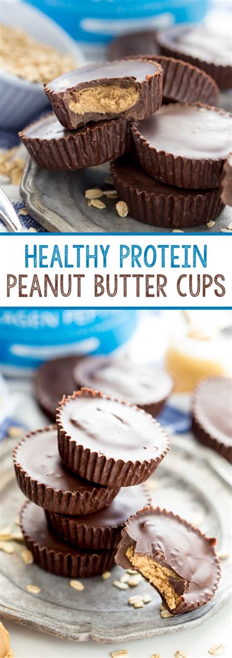 Healthy Protein Peanut Butter Cups Easy Peasy Meals
