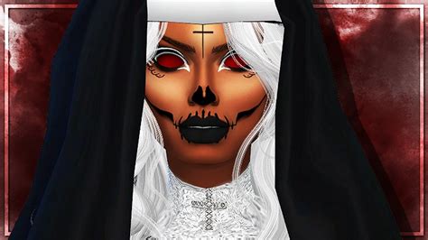 The Sims Create A Sim Evil Nun Halloween Group Collab YouTube