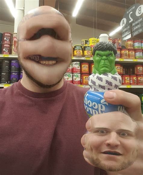 Face Swapping With Grape Hulk Goes Wrong Funny Face Swap Funny