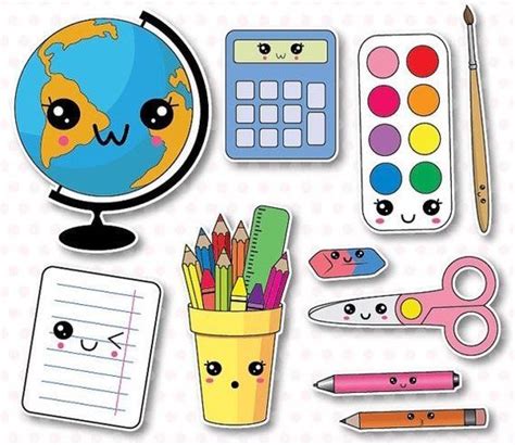 How To Draw School Supplies Easy Cute And Easy Draw So Cute