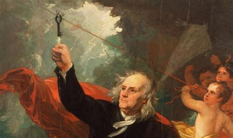 Benjamin Franklin Flies Kite During Thunderstorm Perry Daily Journal