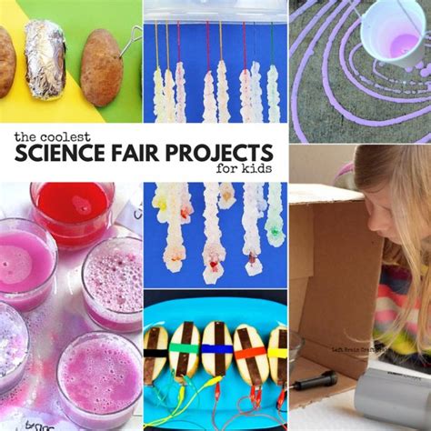 The Coolest Science Fair Projects For Kids Left Brain Craft Brain