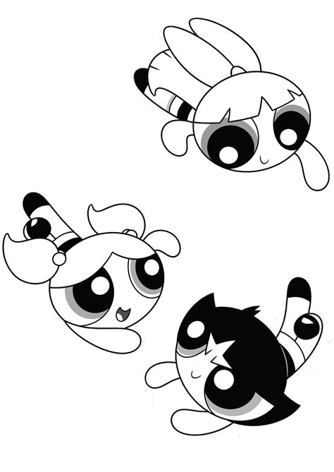 Powerpuff Girls Coloring Pages Bliss Coloring And Drawing