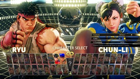 Street Fighter V Roster All 40 Characters In Champion Edition