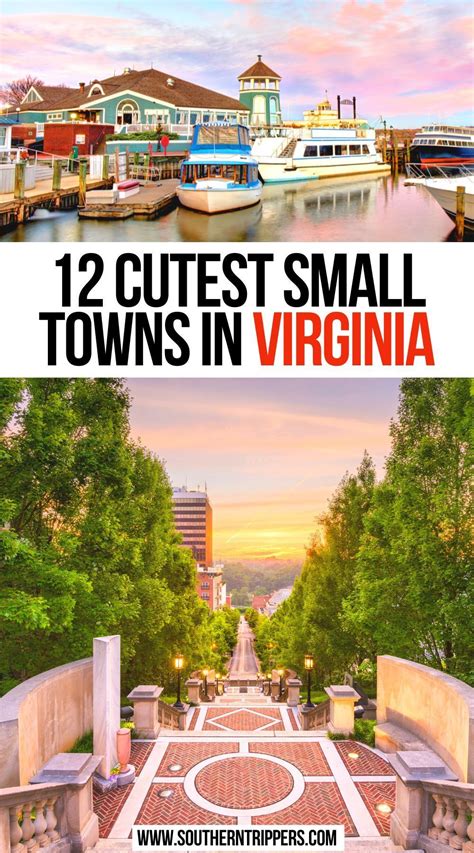 12 Cutest Small Towns In Virginia In 2023 Virginia Travel North