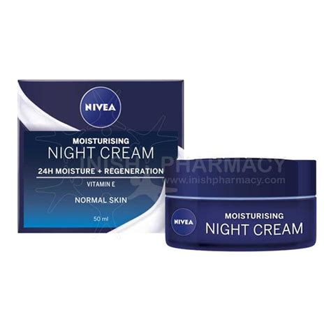 Nivea Moisturising Regenerating Night Cream 50ml Inish Pharmacy Ireland