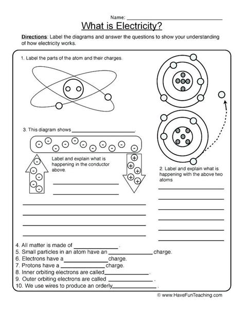 Science Worksheet 6th Grade