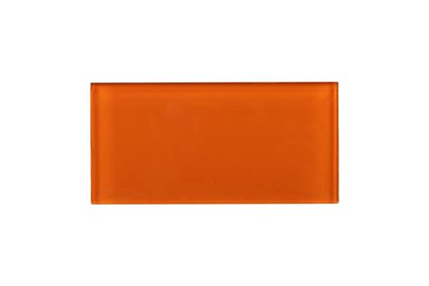 Tcsag 11 3x6 Orange Glass Subway Tile Kitchen And Bath Backsplash Wall Tile Tcsag 11 3×6 Orange