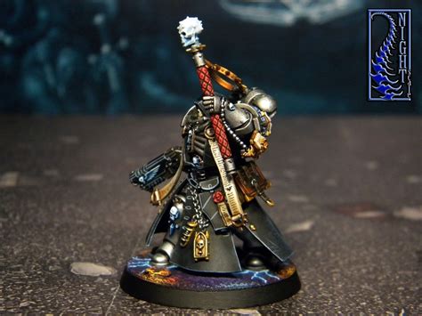 The Grey Knight Primaris Chaplain