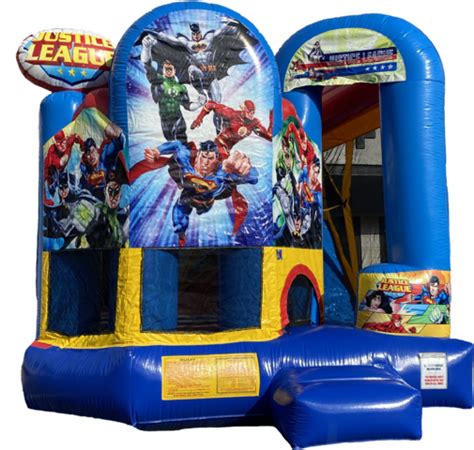 Super Hero S Inflatable Rentals Bounce House Rental Shelf Service Bouncers