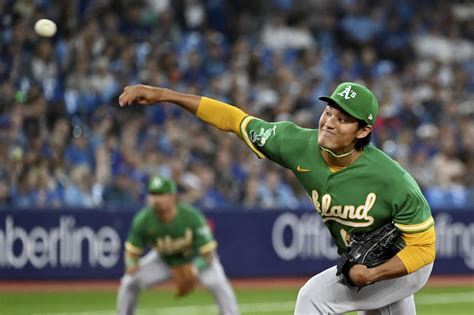 アスレチックス藤浪晋太郎が7敗目 オープナーで先発も1回途中4安打2失点で降板 Mlb写真ニュース 日刊スポーツ