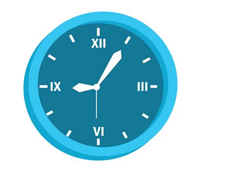 Object Clock With Circle Shape 13387617 Png
