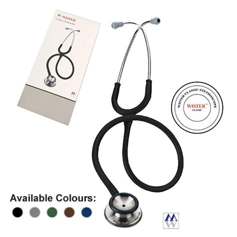 Wister Classic Stethoscope Adult Wave Medical Devices