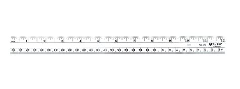 Printable Standard 12 Inch Ruler Printable Ruler Actual Size