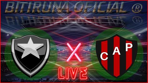 BOTAFOGO X PATRONATO AO VIVO COPA COMEBOL SUL AMERICANA PLAYOFFS