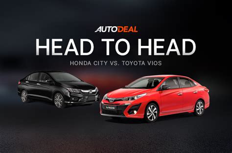 Cari saja mobilnya di momobil.id. Head-to-Head: Toyota Vios vs. Honda City | Autodeal