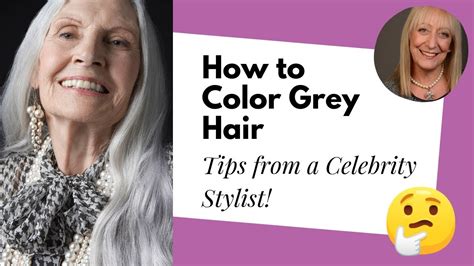 20 Important Inspiration How To Color Grey Hair Youtube