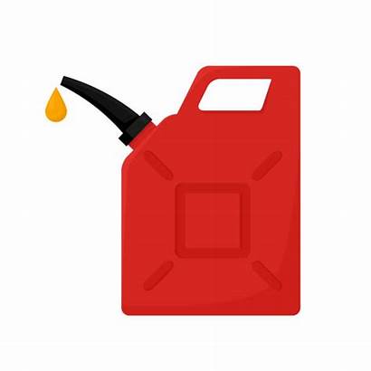 Vector Gas Canister Background Illustration Flat Isolated