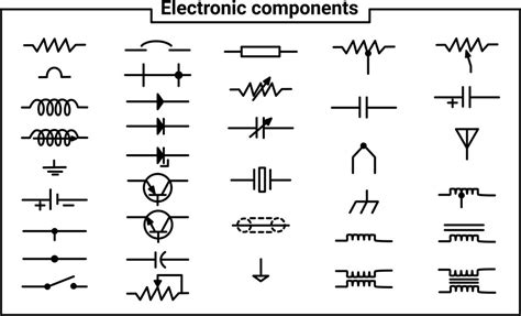 Electronic Component Lists And Schematic Symbols The Pcb Design