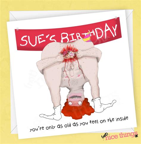 At papercards.com we feel that our selection of funny birthday cards is second to none. Personalised Offensive 'Birthday Gape' Card | Dirty, Funny ...