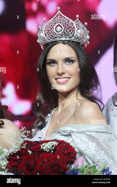 Miss Russia Irina Antonenko Miss Russia Beauty Contest Held