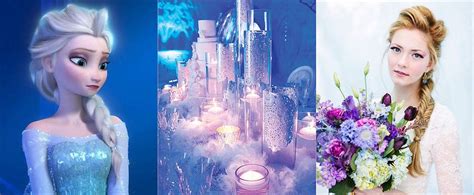 the coolest pun intended ideas for a frozen themed wedding winter wonderland wedding frozen