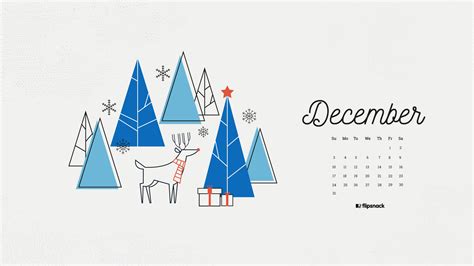 December 2017 Calendar Wallpaper