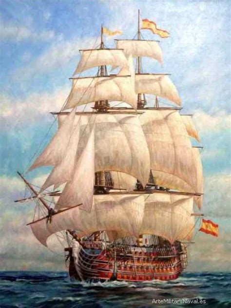 Pintura Militar Y Naval Arte De Barcos Pinturas De Barcos Barcos Viejos