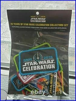 Star Wars Celebration Official Patch Set All Rare Exclusive Chicago