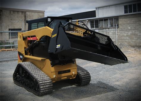 Tilting 4 In 1 Bucket For Skid Steer Front End Loaders And Tractors