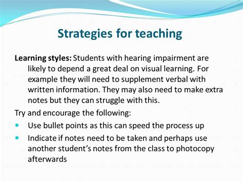 🌈 Strategies For Hearing Impaired Students Help Hearing Impaired