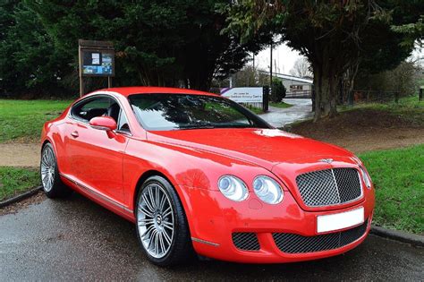 Used Red Bentley Continental Gt For Sale Essex