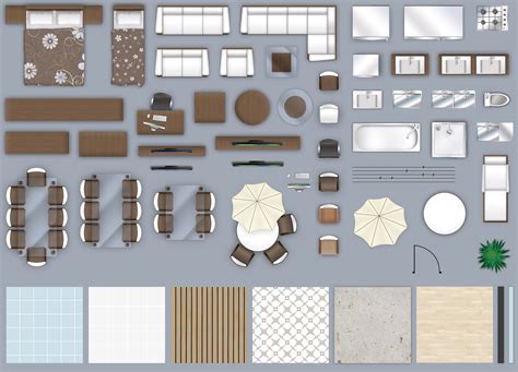 Check spelling or type a new query. 2d furniture floorplan top down view style-3 PSD | 3D ...