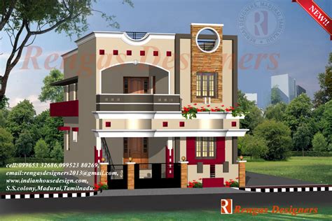 Indian House Design Front View Double Floor Draw Shenanigan