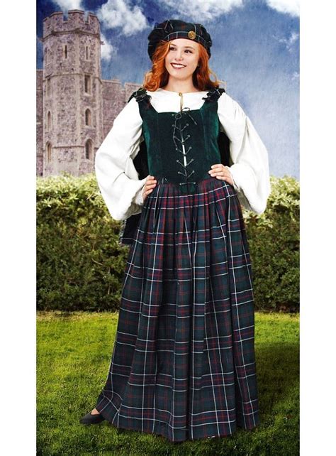 Costume Highland Dress Clothes Traditional Outfits Scottish Costume