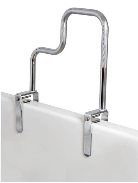 Carex Tri Grip Limited Mobility Bathtub Rail With Two Gripping Heights