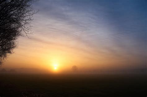 Foggy Sunrise By Nielscwls On Deviantart
