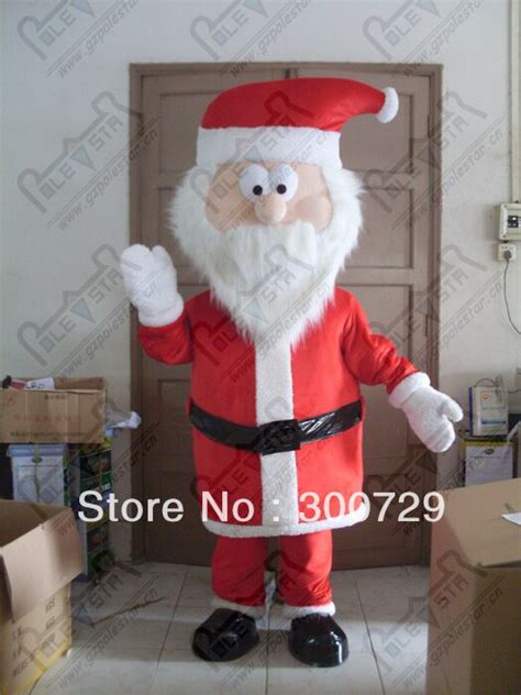 Export High Quality Cartoon Mascot Costume Character Santa Claus Mascot