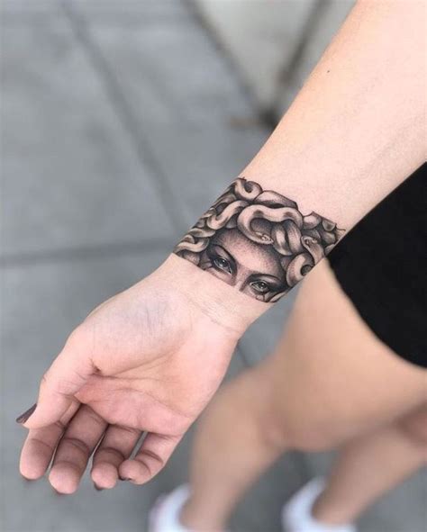 61 Cute Tattoo Bracelet Design Just For You Medusa Tattoo Design