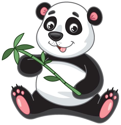 Clipart Of Pandas